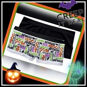 New! Kids Boyshort Halloween Theme set! Sz: M